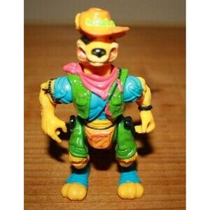 1991 Walkabout KangarooTeenage Mutant Ninja Turtles Vintage Figurine Toy